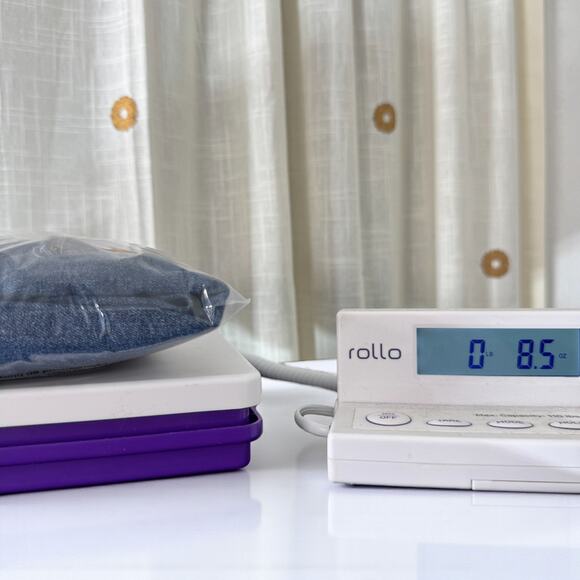 Curvy Midi Jean Shorts High Rise Slim Stretch Distress Fray Cuffed SO 3 Beachy - Picture 7 of 8